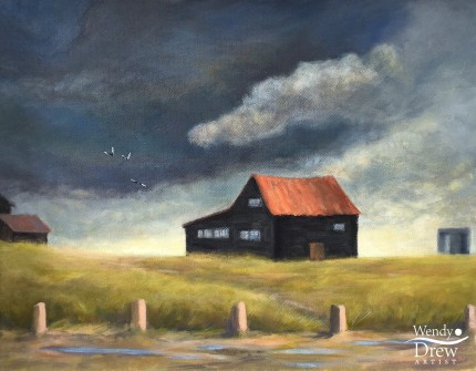 Stormy skies, Walberswick