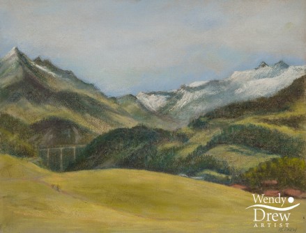 Mountain meadows, Leysin, Switzerland